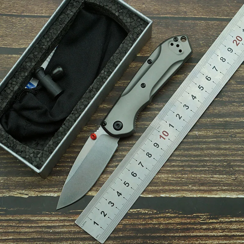 LEMIFSHE 565 Mini Freek S90V Blade Titanium Alloy Handle Outdoor Camping Survival Kitchen Multifunctional EDC Tool Folding Knife
