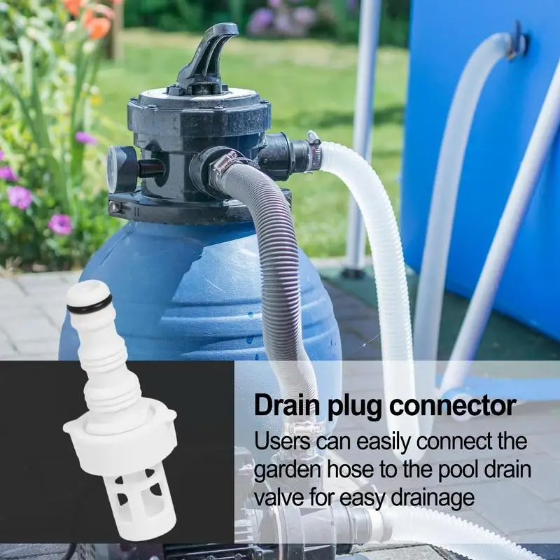 Ablass ventil adapter für Schwimmbads ch lauch ablass stecker mit Adapter zum Anschließen des Gartens ch lauchs für Entwässerung geräte