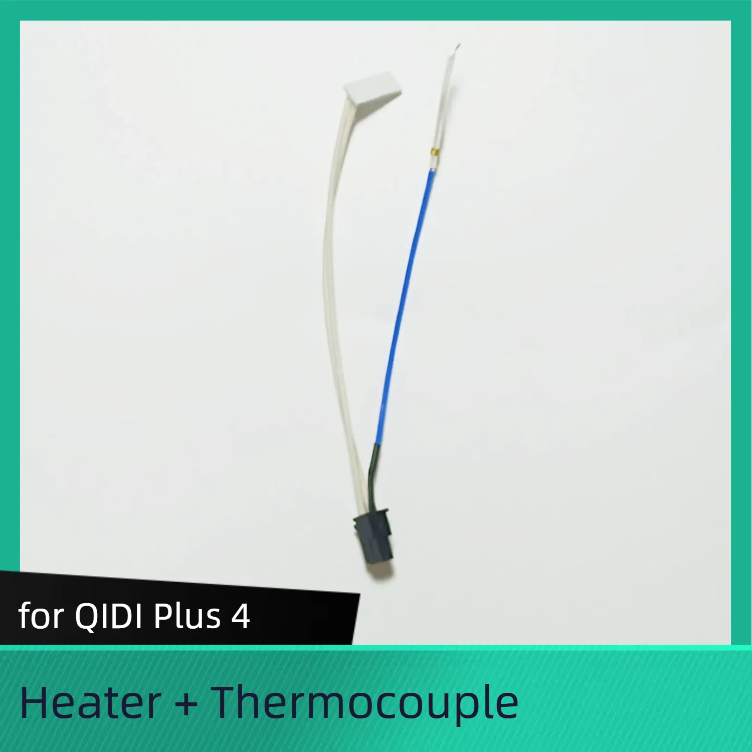 for QIDI Plus 4 Heater Cable and Thermocouple Cable for QIDI Tech Plus4 Thermal Wire Hotend Heat Thermistor 3D Printer Parts