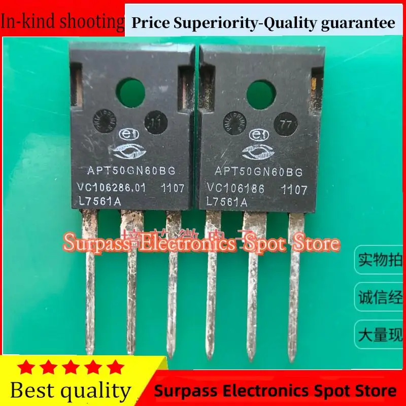 

10PCS-100PCS APT50GN60BG TO-247 50A 600V IGBT Price Superiority-Quality guarantee