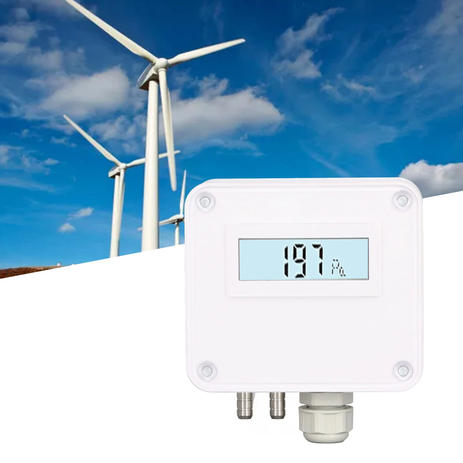 差圧センサー 差圧トランスミッター インテリジェントデジタルディスプレイ 空気圧モニターセンサー