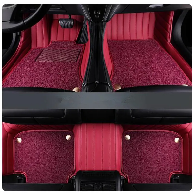 

Custom special car floor mats for Lexus LX 570 5 seats 2021-2007 Best quality waterproof double layers carpets for LX570 2015