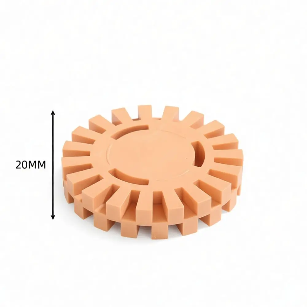 Pneumatic Rubber Eraser Wheel For Car Glue Decal Removal Tool Paint Safe Buffing Polishing Disc For Drill Adapter