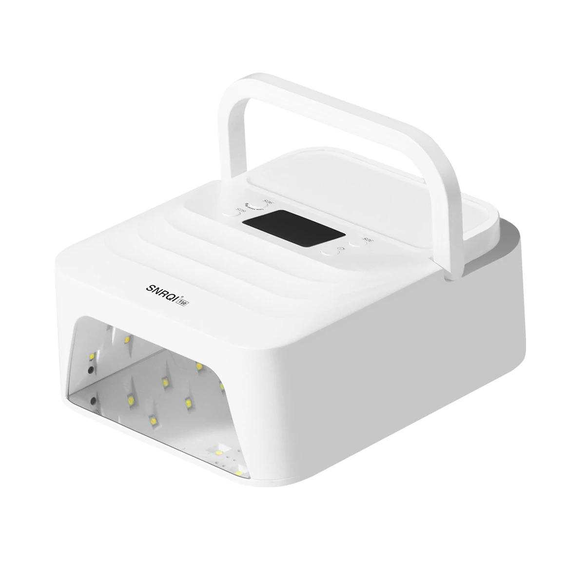 مجفف أظافر احترافي قابل لإعادة الشحن 48 مصباح LED للأشعة فوق البنفسجية لعلاج جميع طلاء الأظافر الجل ومساحة كبيرة ومصباح أظافر لاسلكي محمول مساحة كبيرة مجفف الأظافر قابلة للشحن مصباح الأشعة فوق البنفسجية لعلاج جميع هلام