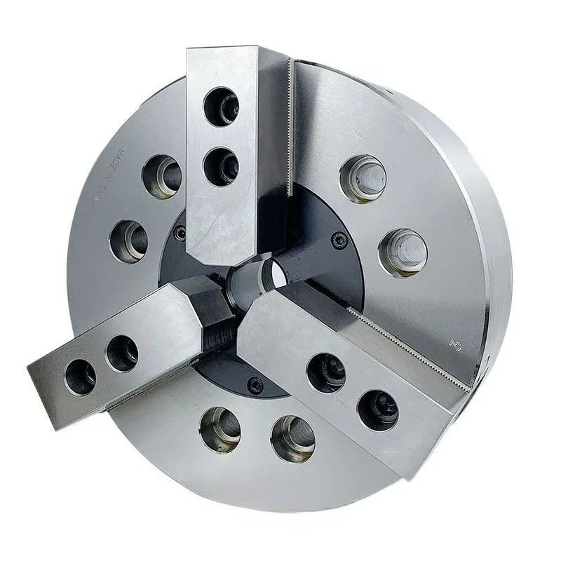 Three-jaw medium solid hydraulic chuck