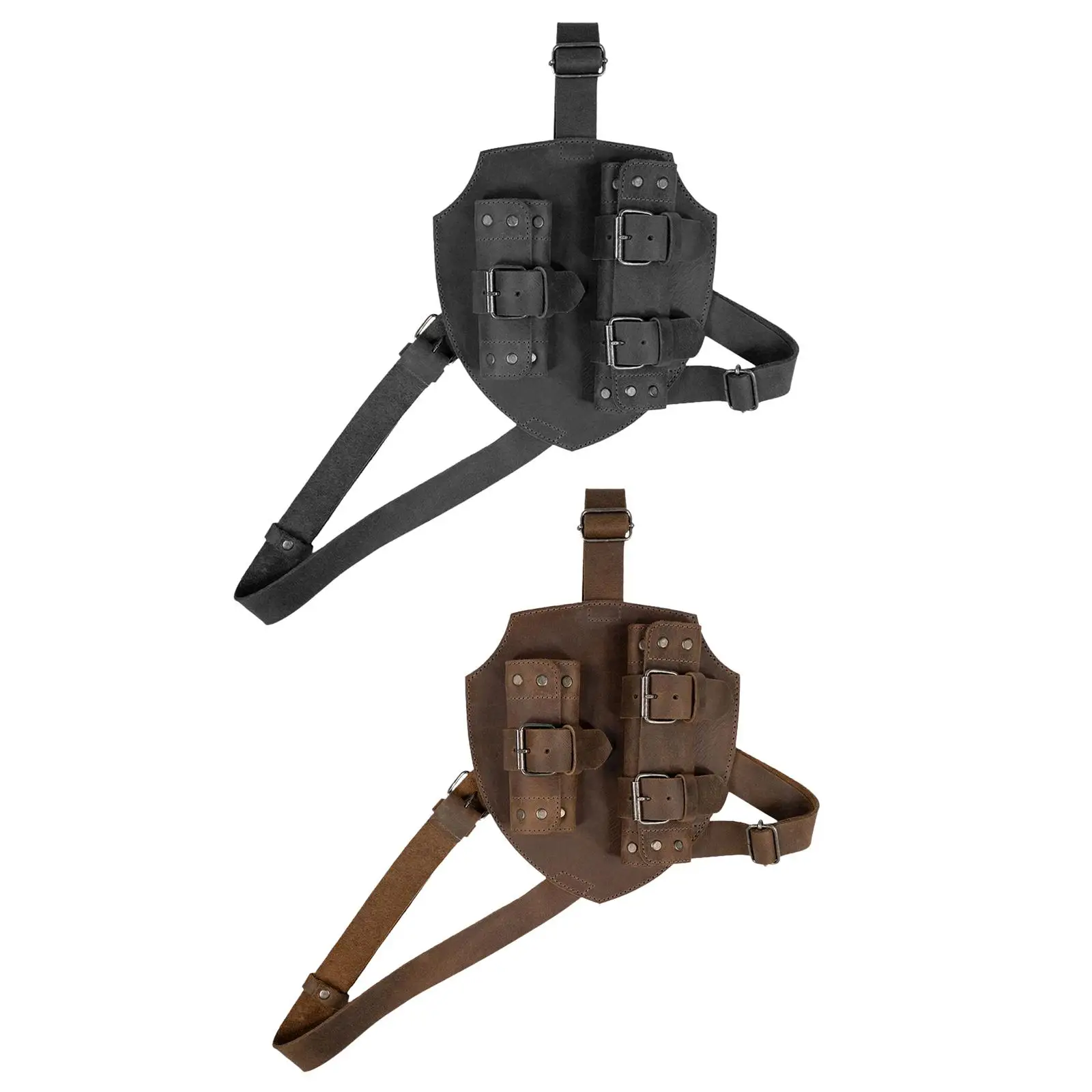 

Sword Shoulder Frog Carrier Medieval Adjustable Sword Holder for Back for Viking Cosplay Medieval Knight Halloween Renaissance