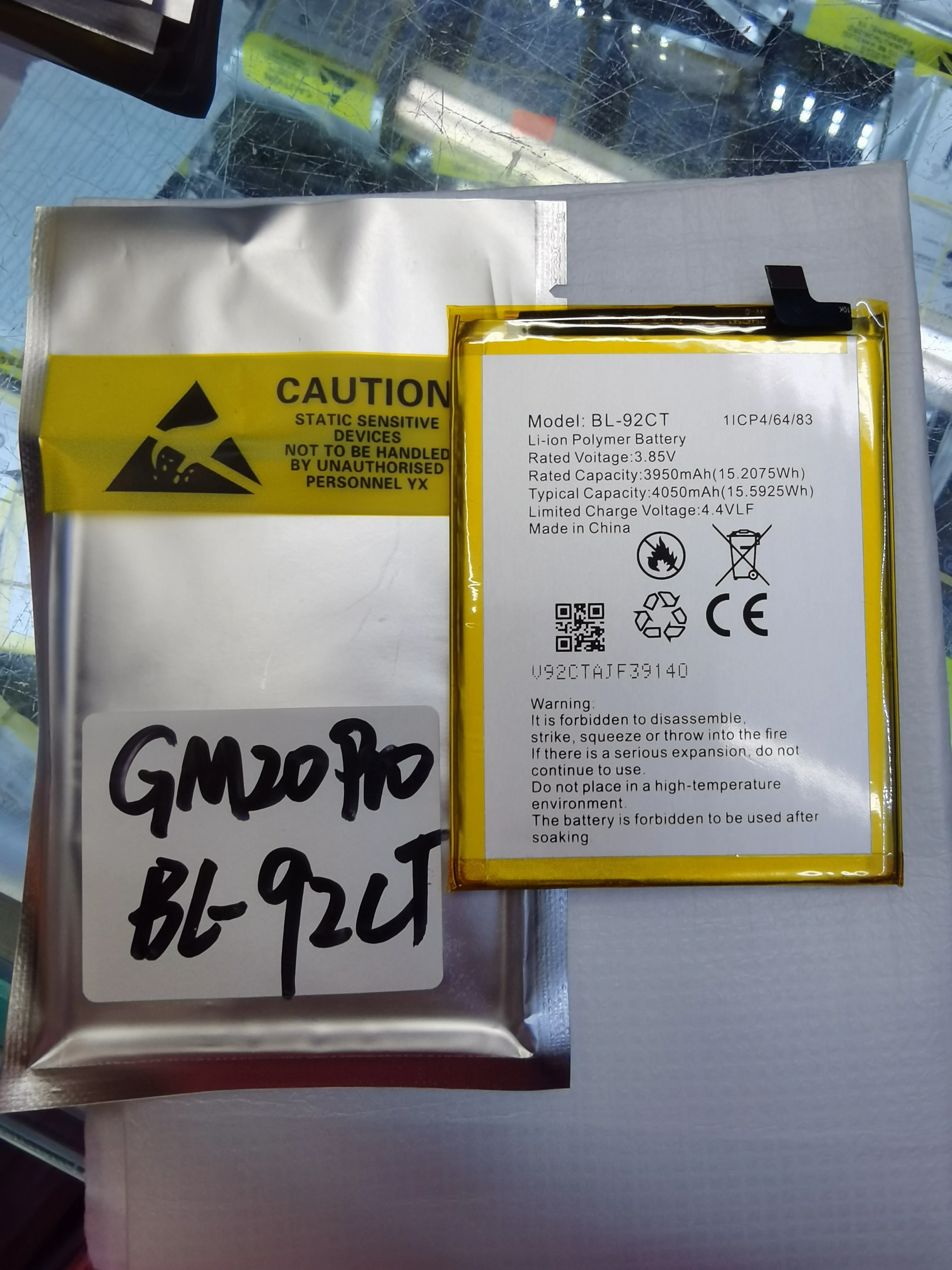 

GM20 PRO Bl-92ct New Battery