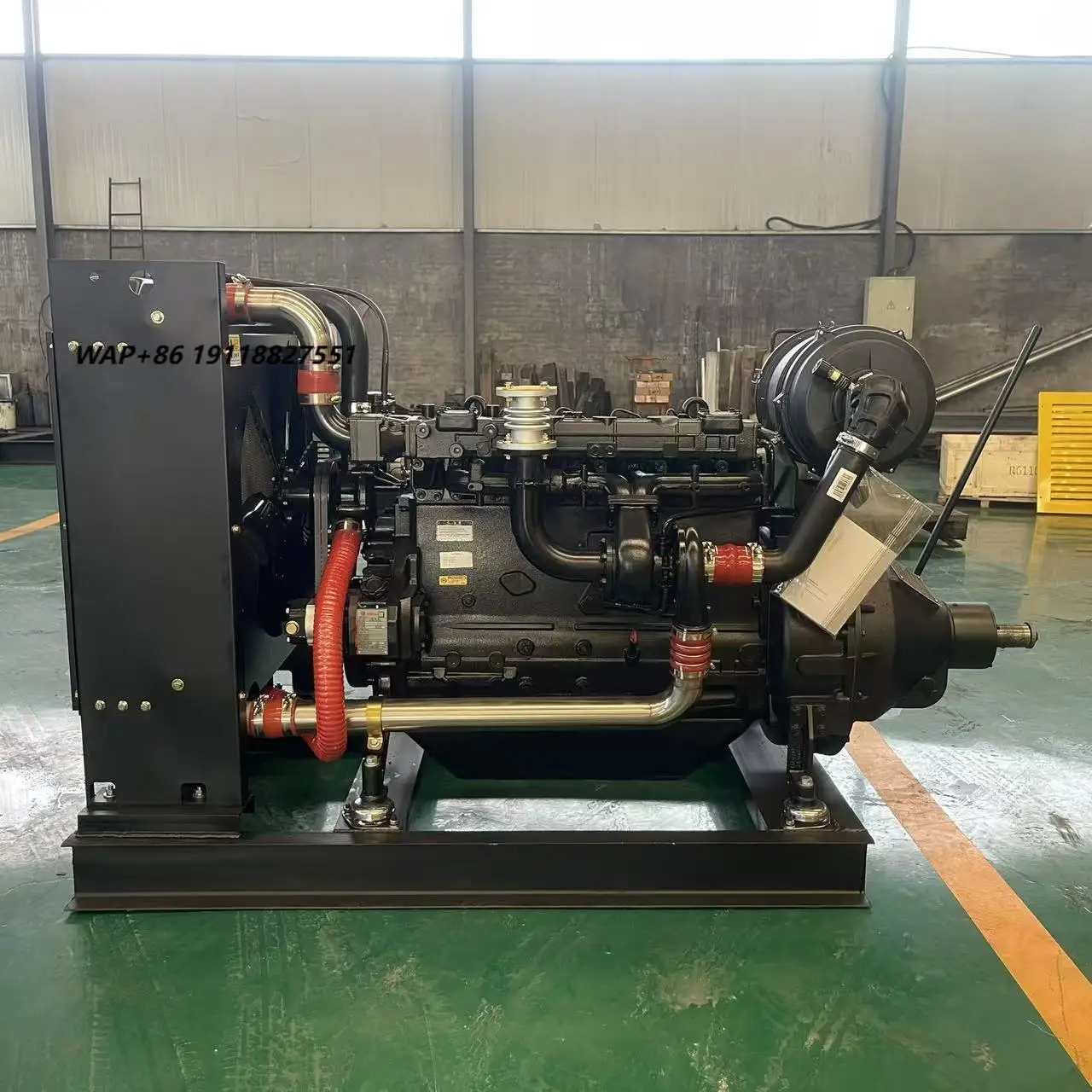 Weichai  180HP 4-stroke 13L Euro I Water-cooled 4-cylinder  Engine; Clutch Pulley Equipped; Mining Machinery; 1800R/60HZ