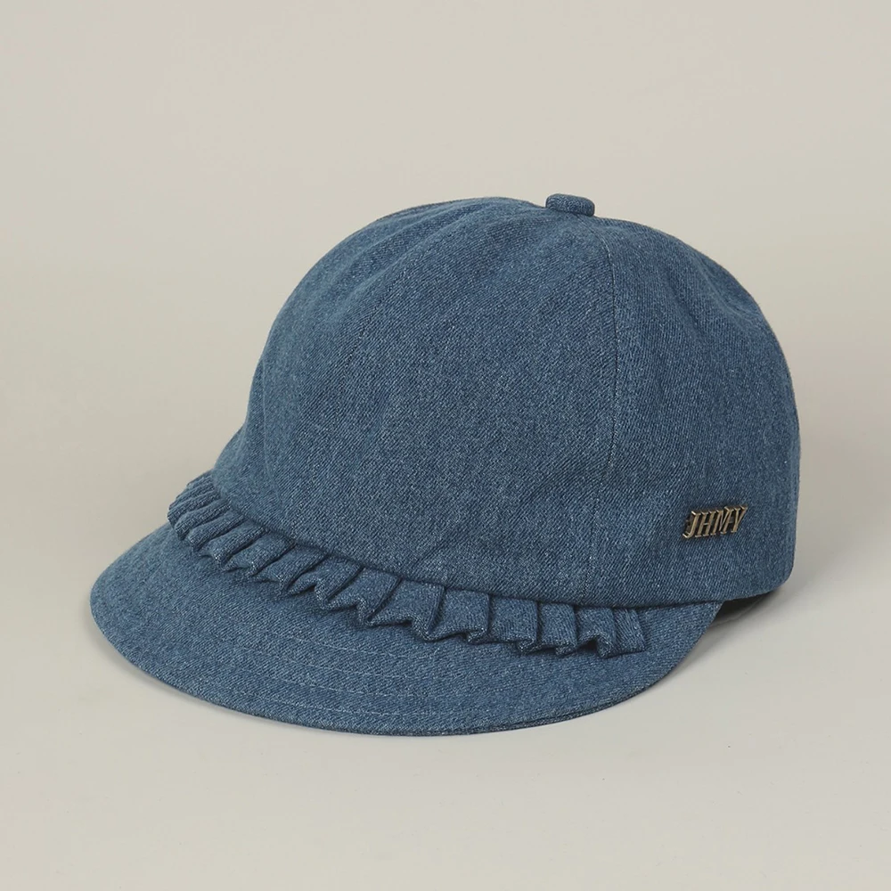 

Hat Women Cap Denim Sun Protection Accessory For Autumn Spring
