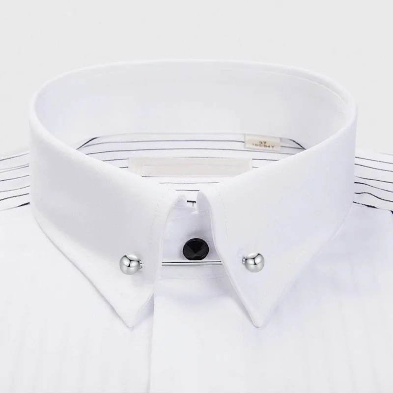 Men Shirt Pins Tie Clip Collar Brooch Lapel Pins For Men Shirt Minimalist Wedding Souvenirs Gift Man Fashion Cuffs