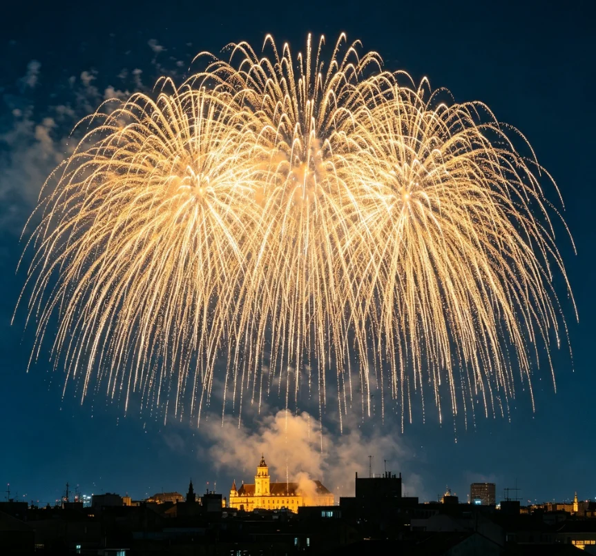 Night Sky Flowing Light Performance Solutions from Liuyang for Festivals, Celebrations & Wedding Ceremonies