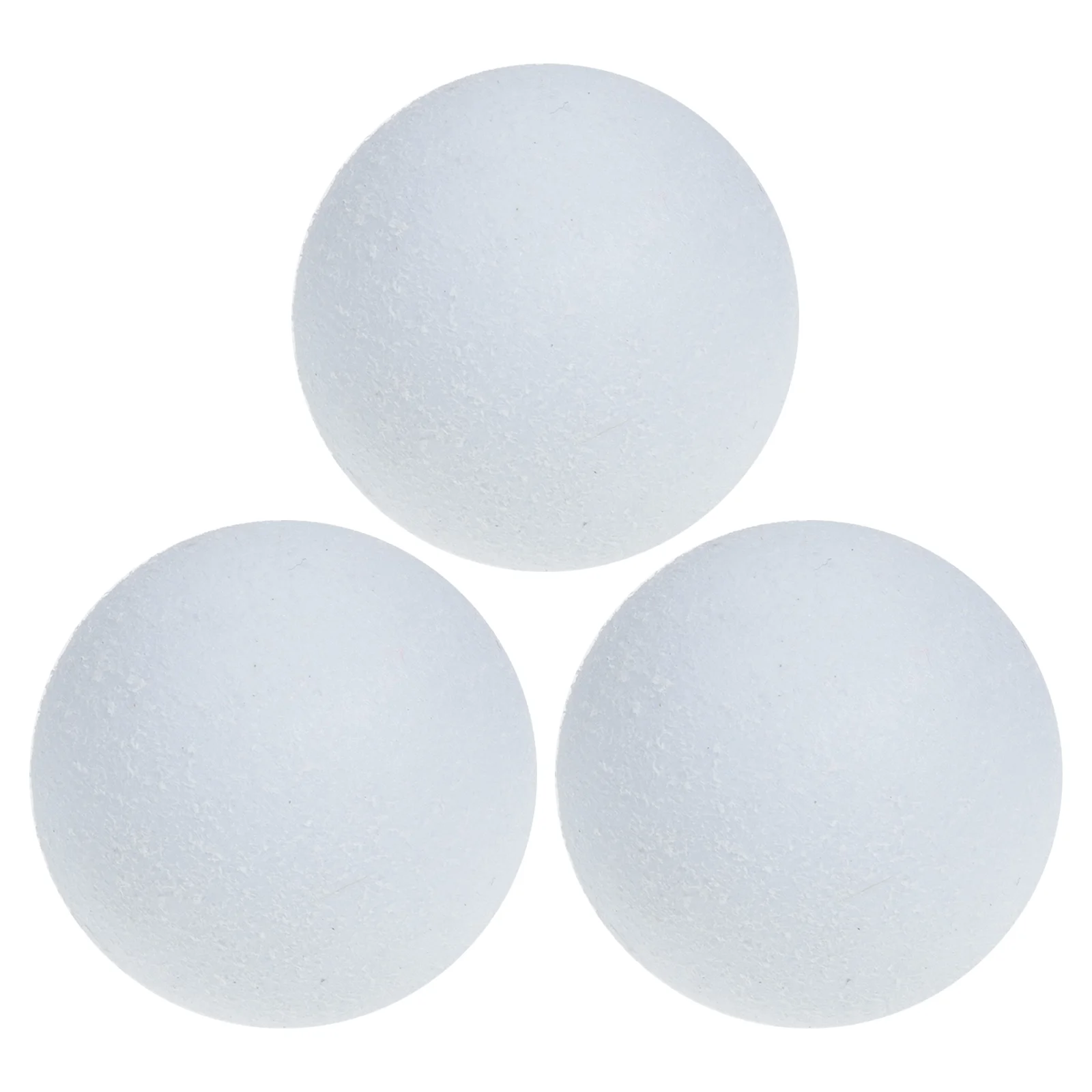 3 Pcs Table Soccer Replacement Foosball Balls Mini Supply Football Machine Replaceable Abs Wear-resistant Professional