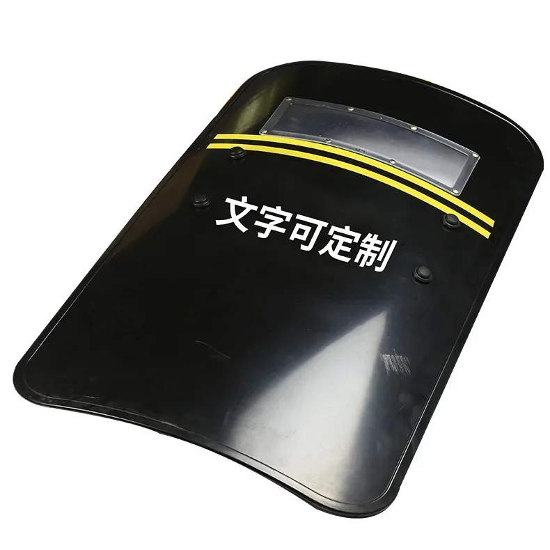 Drop ShippingBlack Riot Shield Protective Shield Security Militia Security Equipment Campus Kindergarten Defense Security Suppli