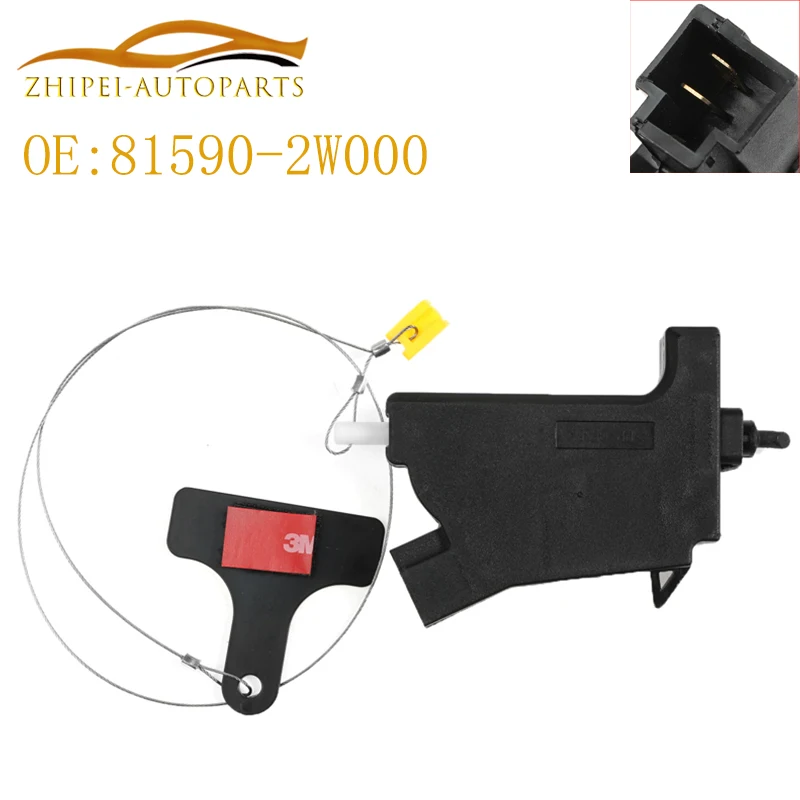 81590-2W000 Fuel Door Gas Cap Hatch Lock Car 815902W000 Fit For Hyundai Santa fe 2013-2018 2.0L 2.4L Opener Actua 2013