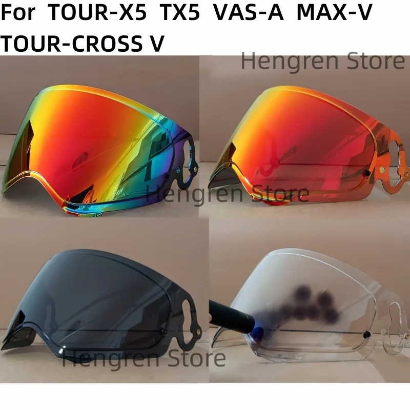 خوذة قناع درع ل ARAI TOUR-X5 TX5 VAS-A MAX-V TOUR-CROSS V TOUR-CROSS 5 XD-5 عدسة زجاجية عدسة الكاميرا ملحقات الزجاج الأمامي