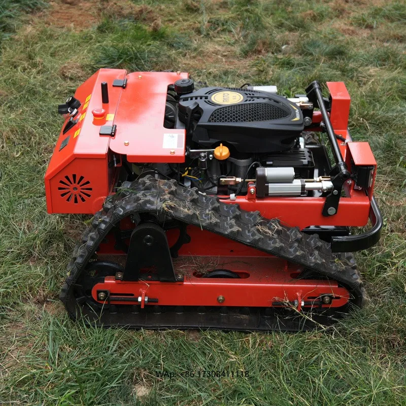 Remote Control Robot Automatic Lawn Mower Tractor Excavator with for Engine