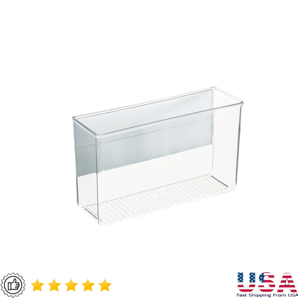 

Магнитный контейнер для хранения белья, прозрачный пластиковый органайзер, стиральная машина, сушилка, эффективная экономия места, беспорядочное решение, 3,6x11 дюймов