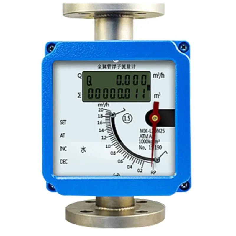 

Поплавковый расходомер с металлической трубкой