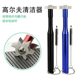 Professional Golf Club Groove Cleaner, Head Cleaning Tool, Ângulo