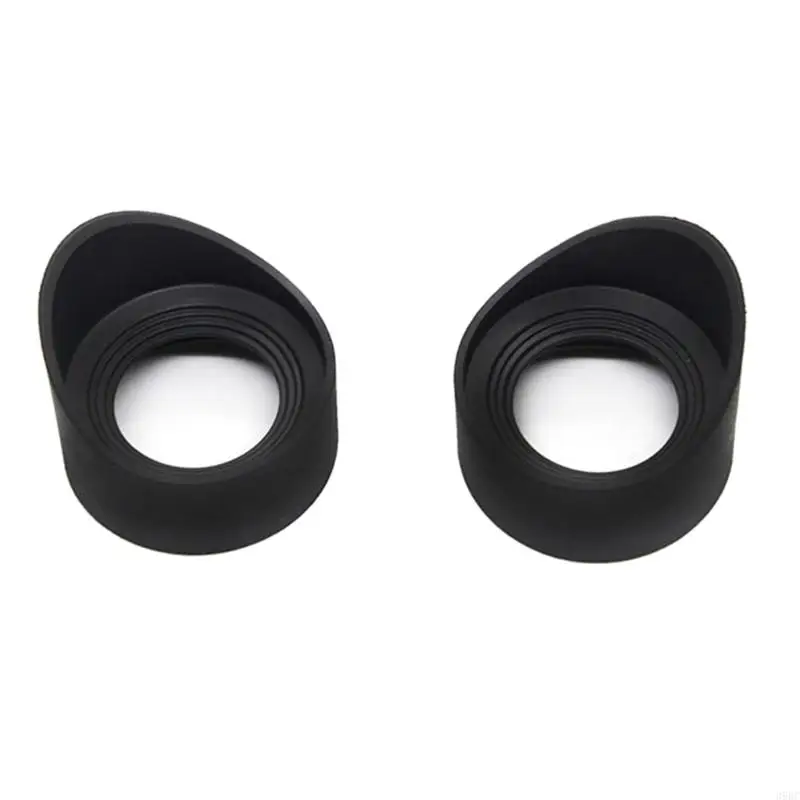 

39BC Rubber Eyepiece Cover Black 33/36mm Microscope Eye Cups Upgrade Eye Guards