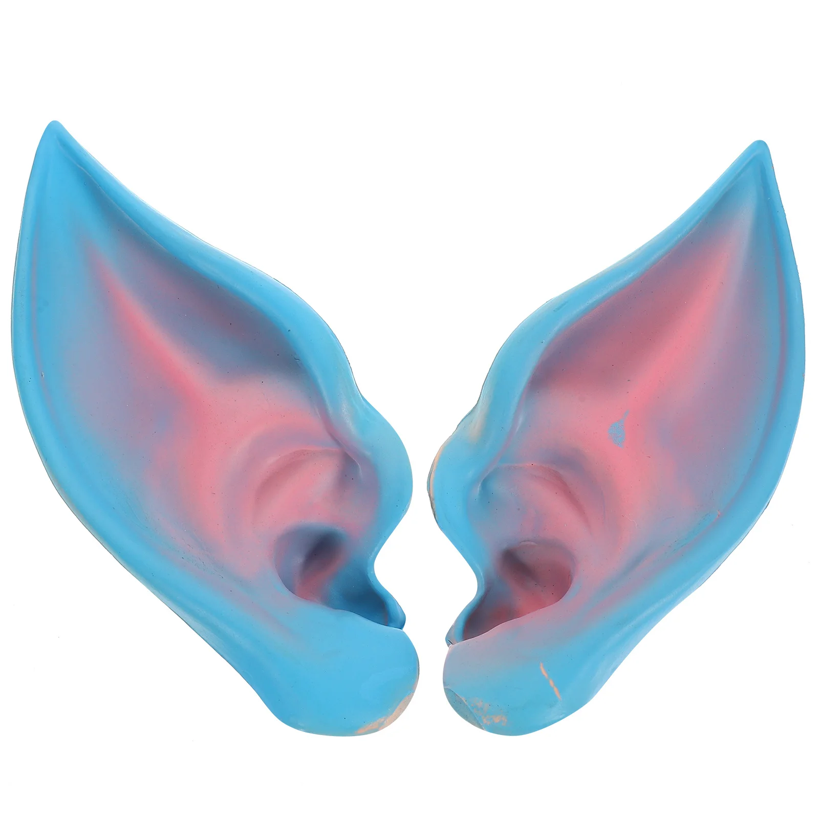 1 par de orelhas de simulação realista, perfeitas para cosplay de fadas, fantasia de halloween, festa, adereços de orelha, acessório para mulheres