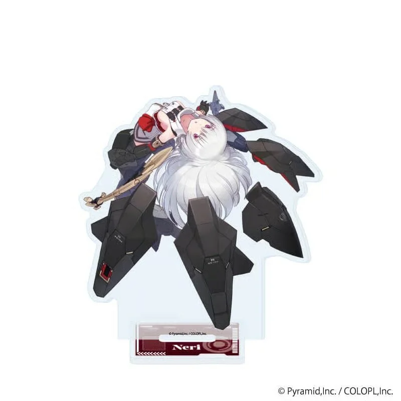 3D Action Shooting Mobile Game Alice Gear Aegis Yotsuyu Hirasaka Sitara Kaneshiya Acrylic Stand Model Plate Keychains Desk Decor