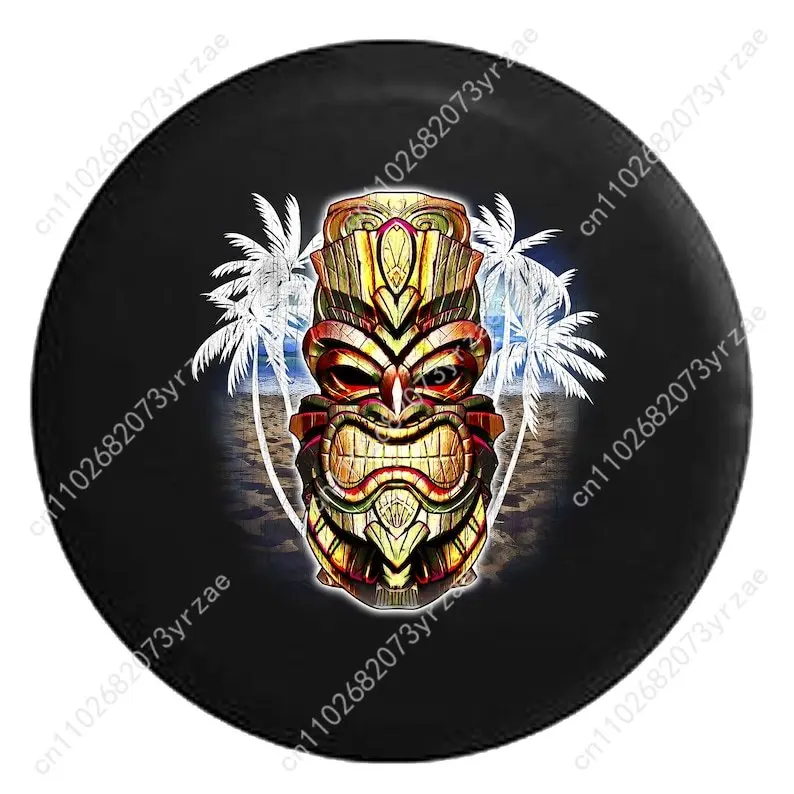 

Tropical Tiki Various Models Spare Car Tire Cover Sand Dust Prevention Protect Wind Rain Tire Cover Sturdy Durable Tire Covers