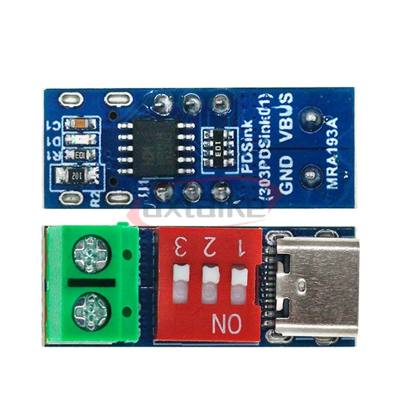 PD/QC Trigger Board Decoy Board Type-C Fast Charge Adjustable 5V 9V 12V 20V High Speed Charger Power Delivery Boost Module