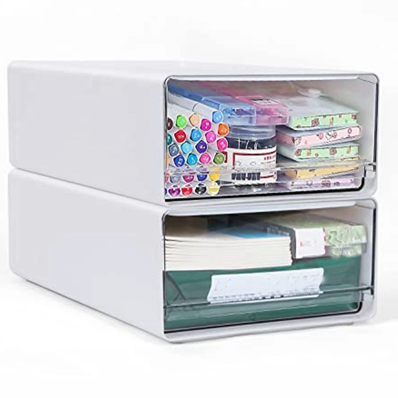 투명 보관함, 사무실 화장품 보관함, 선반 문구 보관 서랍 유형