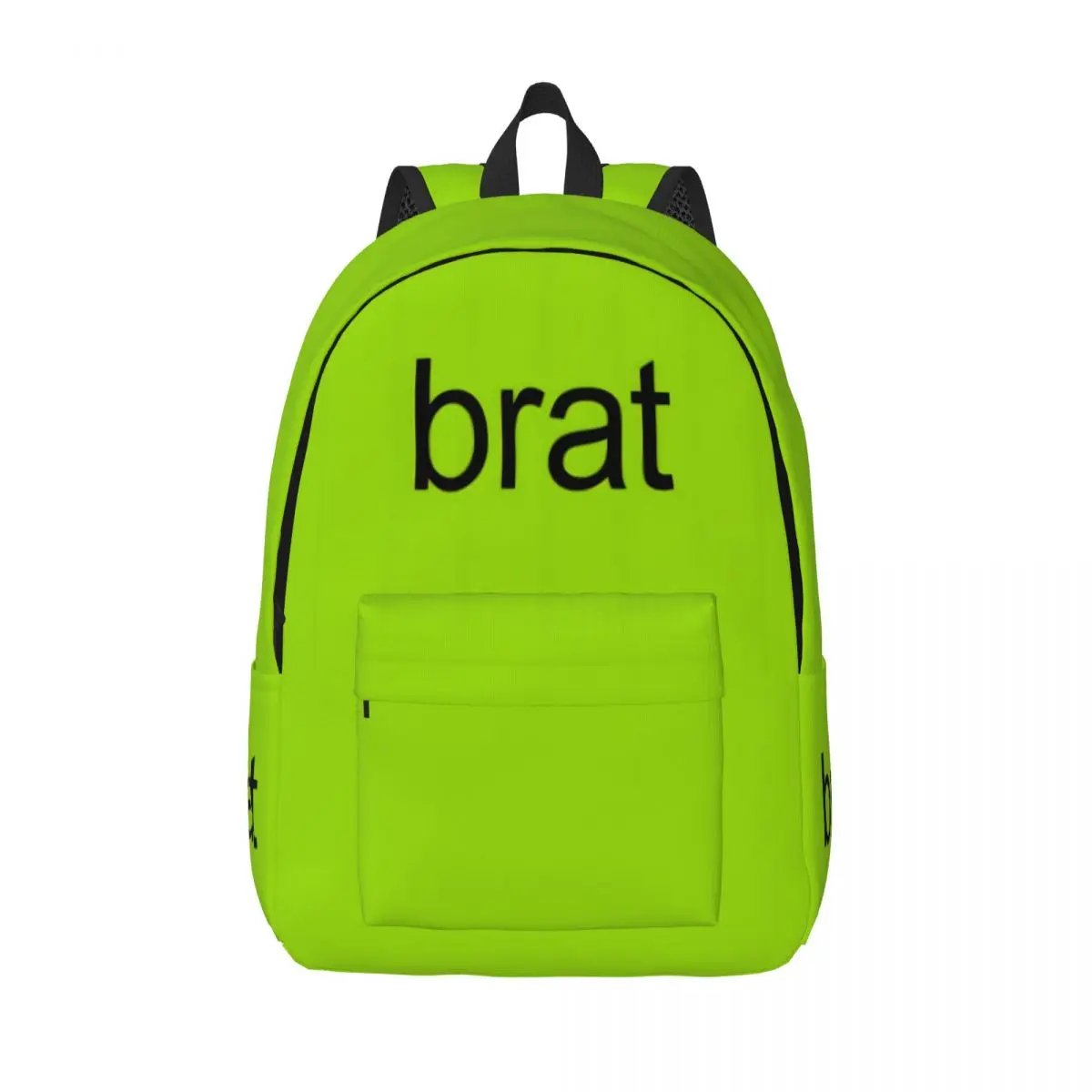 

Brat - Charli XCX Album Cover Art Backpack Student Schoolbag for Men Women Laptop Canvas Bags