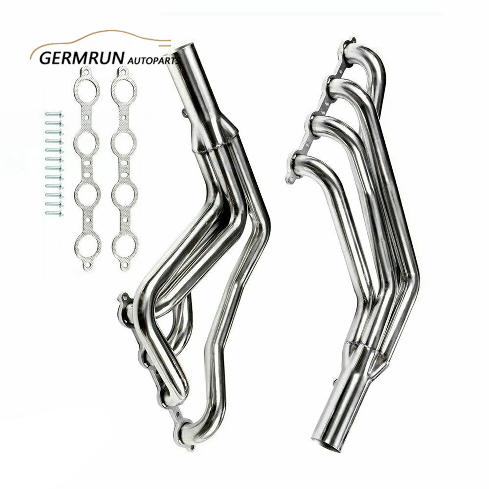 Stainless Long Tube Exhaust Headers For 1967-1974 SBC V8 S1/LS6/LS2/LS3/LSX Gen III/IV Swap