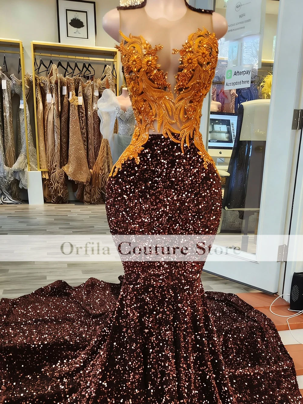 Sparkly Prom Dresses 2026 Luxury Crystal Diamond Sequin Mermaid Party Gowns For Black Girl Evening Dress Customized