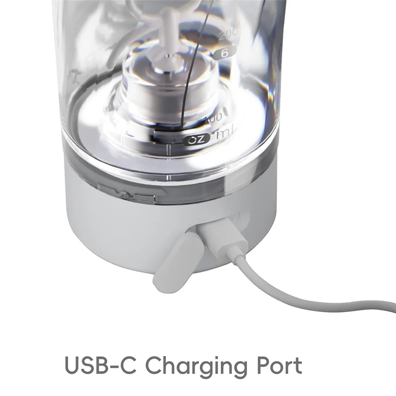 A76G-ถ้วยเชคโปรตีนแบบชาร์จไฟได้สําหรับเชคโปรตีนและเชคเปลี่ยนอาหาร