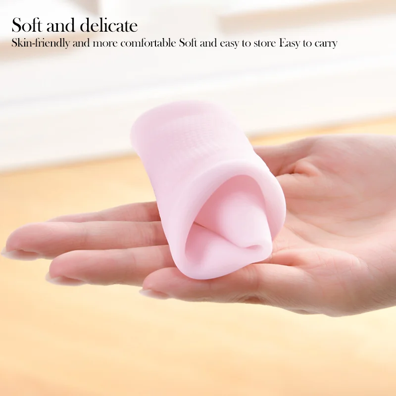 1Pairs Silicone Moisturizing Foot Socks Anti-Cracking Softening Callus Cuticle Foot Cover Foot Mask Massage Moisturizing Sock