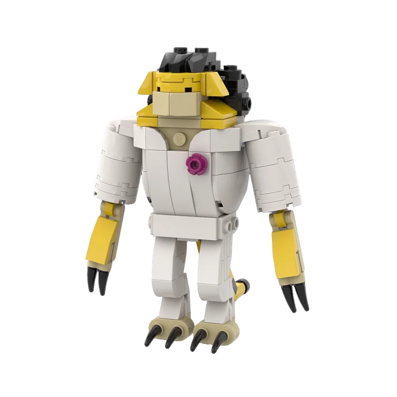 167 Pezzi MOC Rob Lucci One Piece, Blocchi da Costruzione, Regalo di Natale, Gioco Educativo Creativo Fai-da-Te