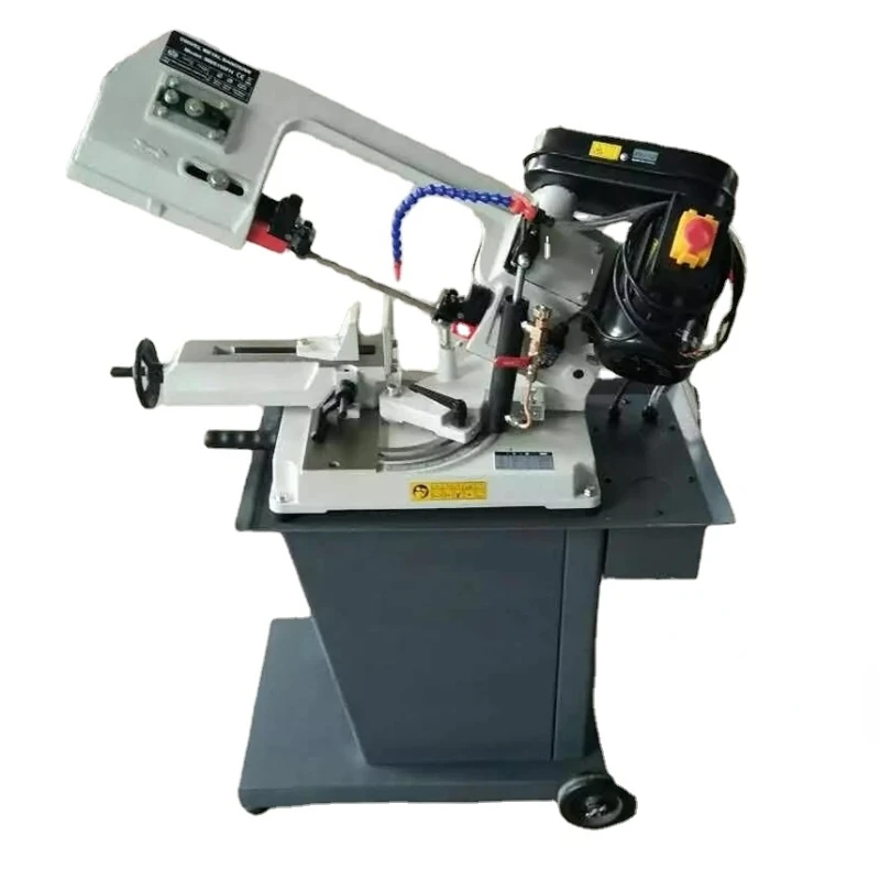 

5" vertical metal cut off band saw machine with water tank