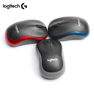 Logitech-M185 ماوس لاسلكي 2.4 جيجا هرتز USB 1000 ديسيبل متوحد الخواص 3 أزرار ملاحة بصرية صامتة للكمبيوتر الشخصي / الكمبيوتر المحمول أفضل 6 فئران ألعاب مبيعا - رقم 4