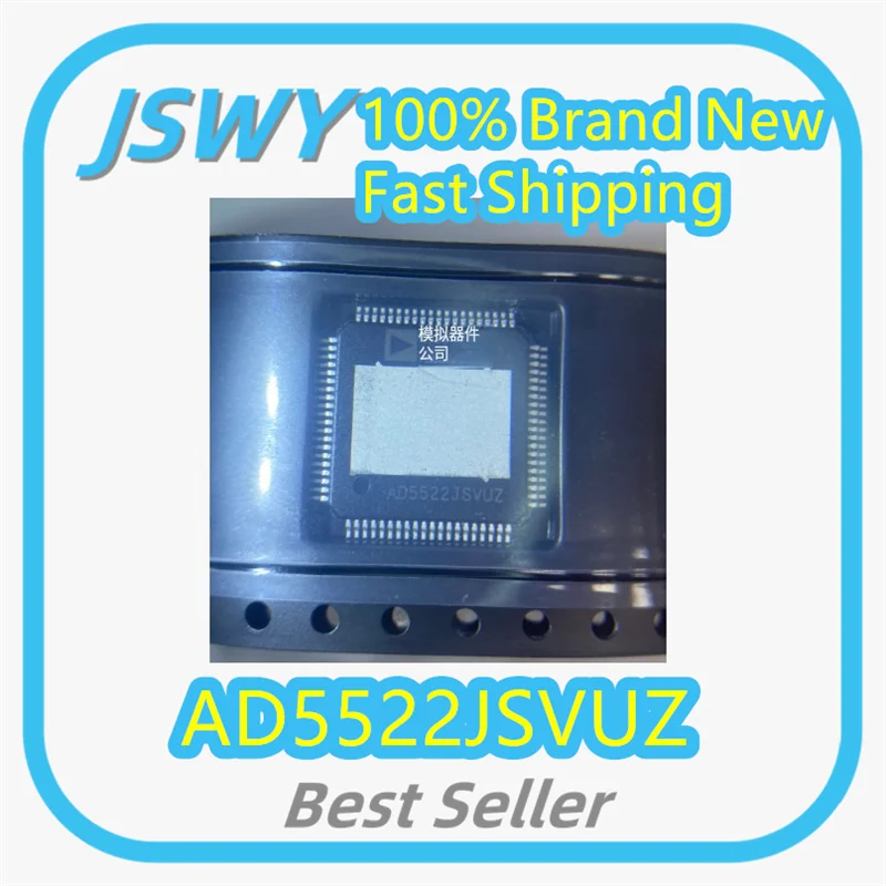 (1/10 piece) AD5522JSVUZ AD5522 TQFP-80 Four-parameter measurement unit 100% brand new electronics  best-selling model