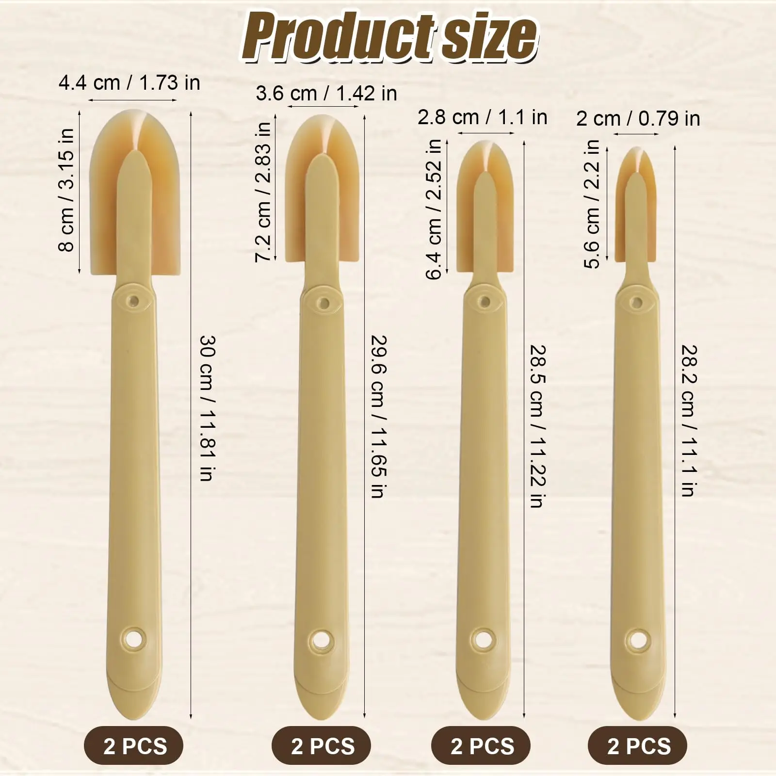 8 قطعة أدوات التشطيب مانع التسرب المطاط السد السد سيليكون تسرب التشطيب أداة تمديد طول المطاط ملعقة السد أداة