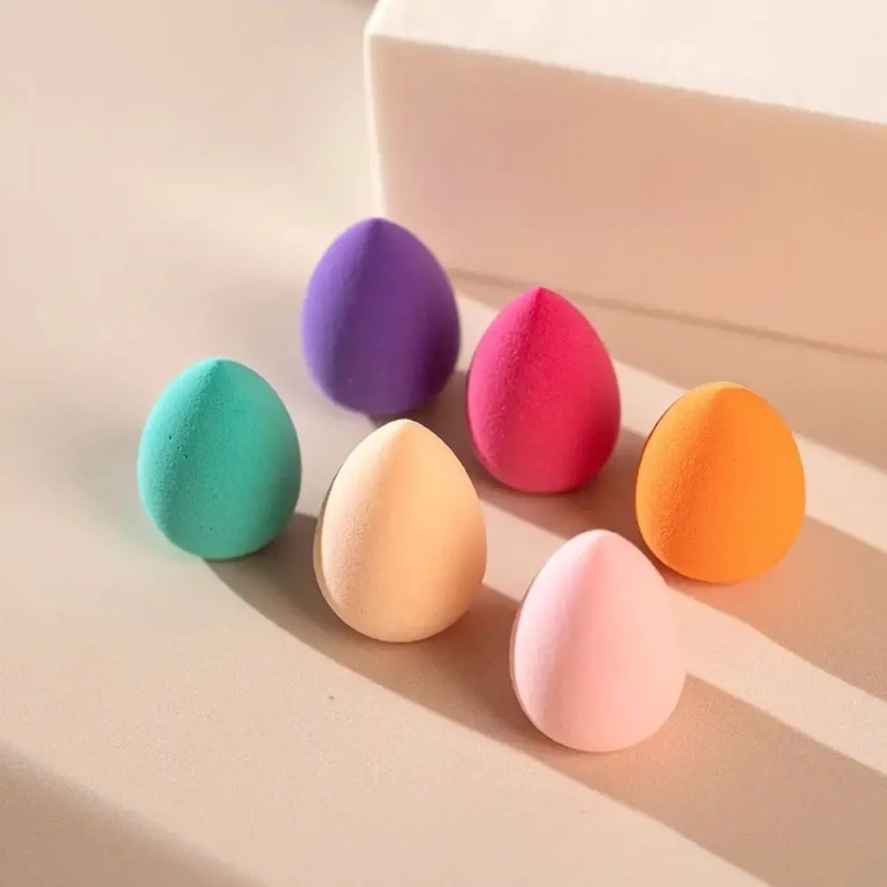 Mini 1/10PCS Foundation Sponge Set Lightwear Dry and Wet Cosmetic Puff Colorful Travel Must-have Make Up Blender Woman Tools