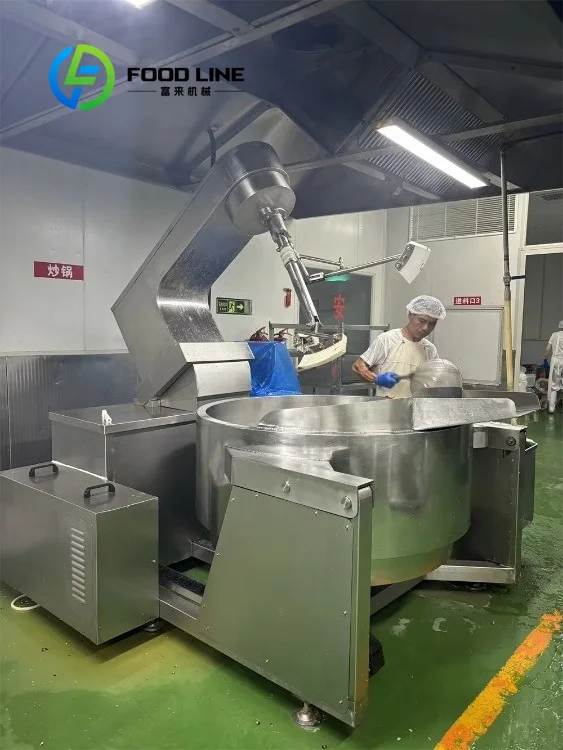 Mobile Planetary Cooking Kettle Universal Bottom Wheel Flexible Movement For Multi Workshop Switching And Temporary Processing