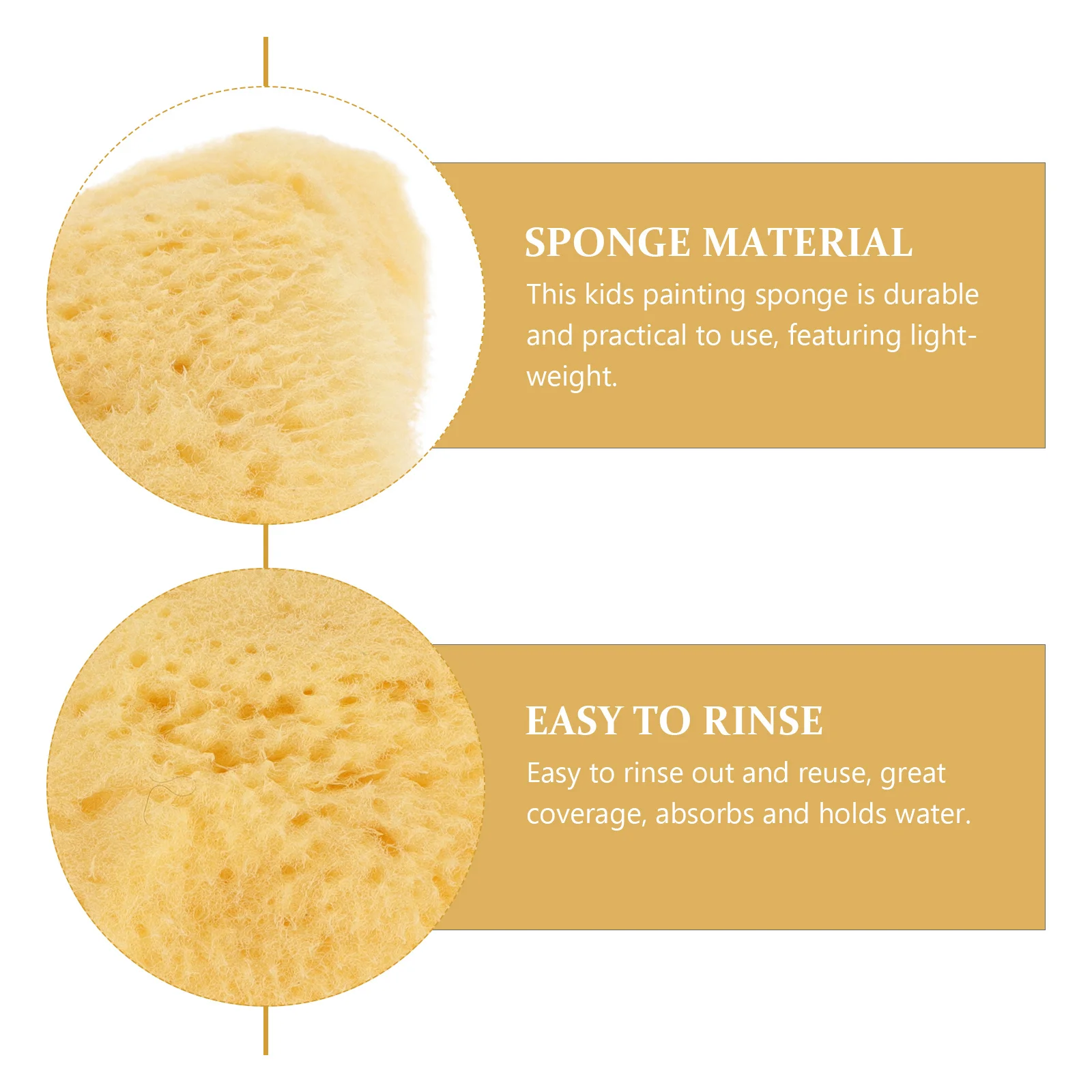 

Watercolor Sponge Artist Sponges Random Shape for Children Art DIY Painting Graffiti Creative Tool Watercolor Sponge