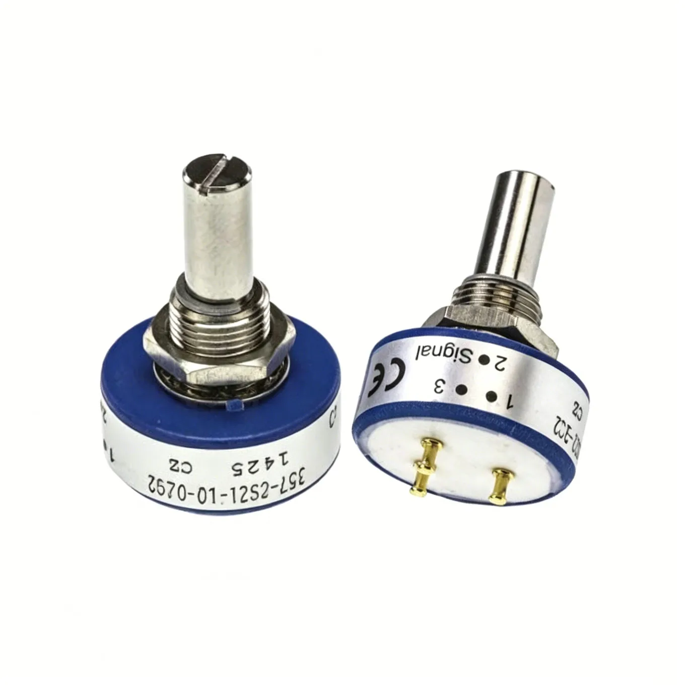 Original new 100% 357-0-1-1S22 precision single turn potentiometer 1K 2K 5K 10K (SWITCH)