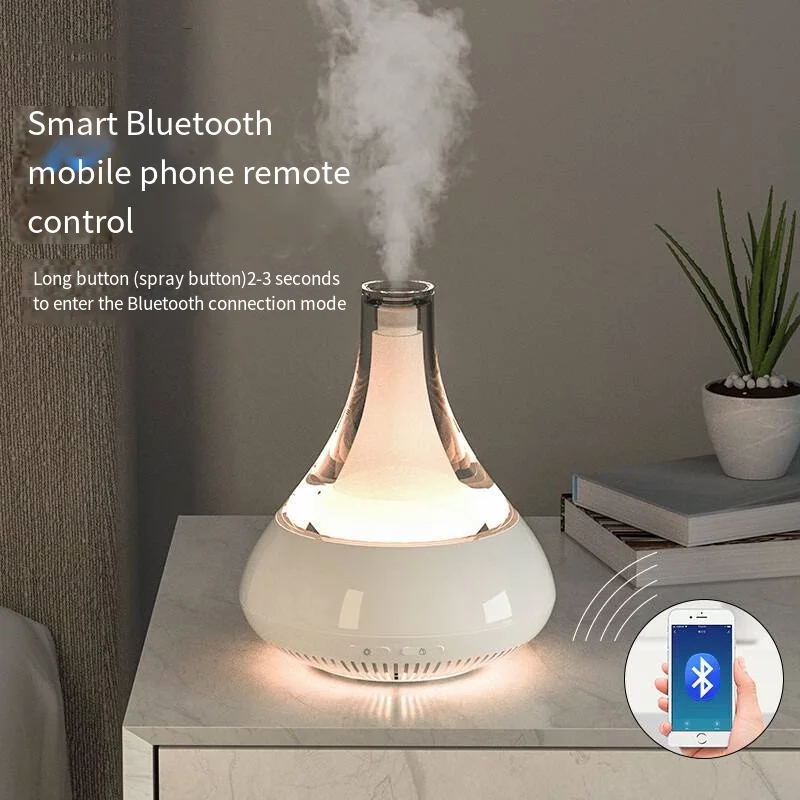 

Ultrasonic Essential Oil Aromatherapy Machine, Intelligent WiFi Diffuser, Air Humidifier, Atomizer, Sleep Atmosphere Light