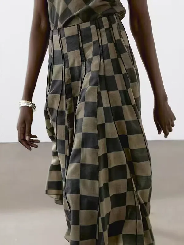 Ele Design Sommer Neue Vintage Urlaub Sle Drapierten Rock frauen Hohe Taille Lose Fit A-Line f-länge kleid