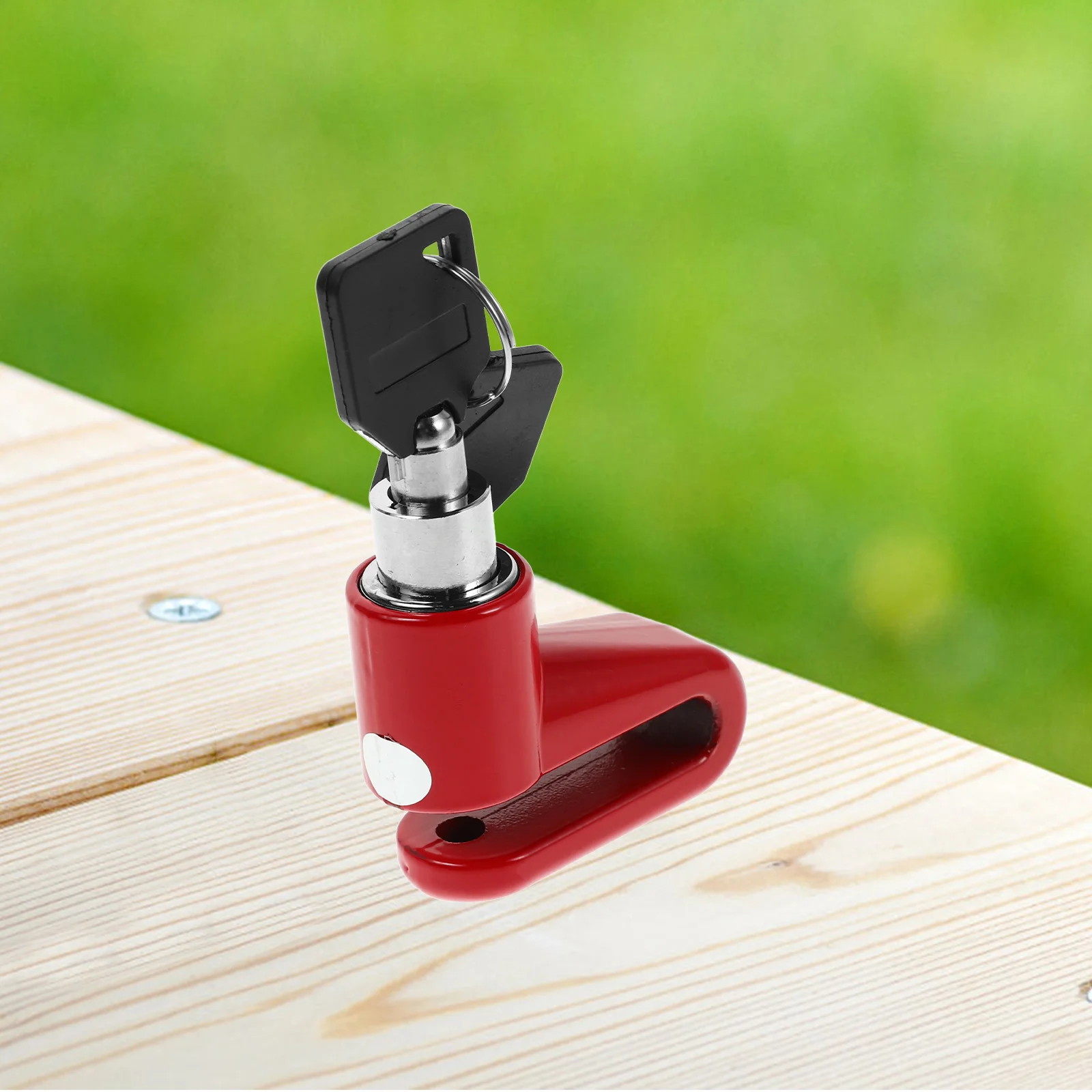 Bicycle Disc Brake Lock Blue Portable Anti-Theft For Motorcycle Electric Bike Scooter Wheel Security Lock Heavy Duty