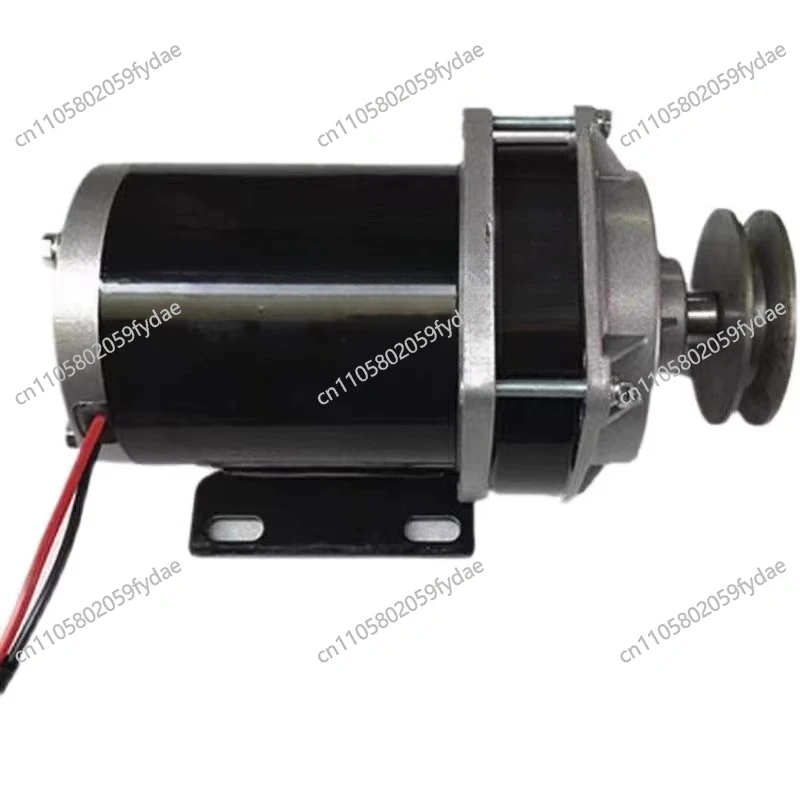 Brush Motor with Center-Mounted Pulley for Electric Tricycles 24V/48V, 350W/500W/750W Motor