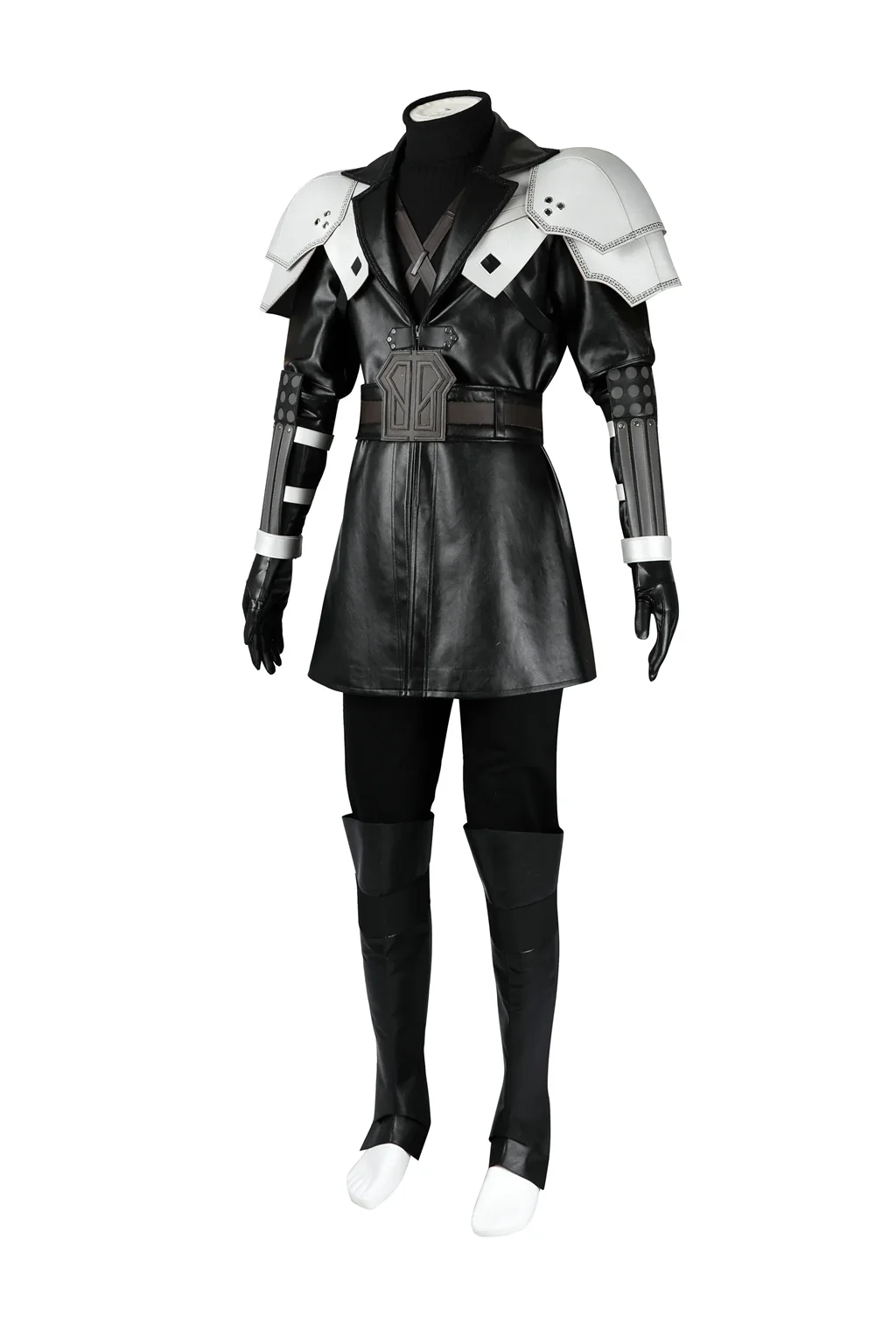 Young Sephiroth Costume Outfits Game Final Cosplay Fantasy VII Sephiroth Cosplay Battle Uniform With Accessories Full Set Custom