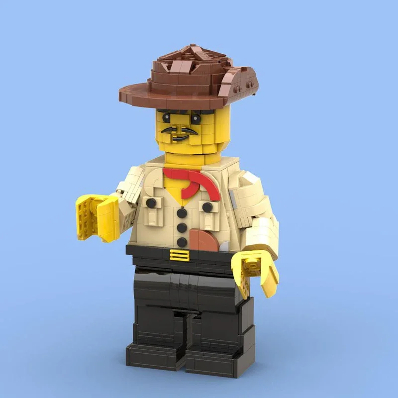 

942 шт., средневековая adventured Series MOC масштаб 1:6, фигурка Johnnyed Thunding, модель «сделай сам», креативные идеи, детская игрушка в сборе, головоломка, подарок