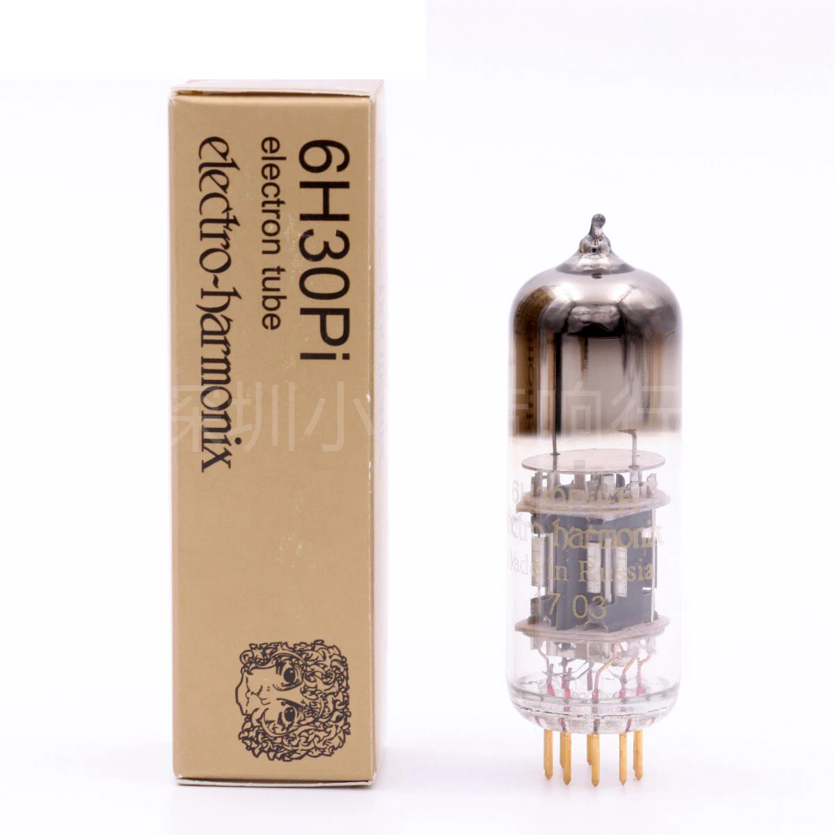 Russian EH Gold Pin Vacuum Tubes 6H30Pi, 6N6, Precisely Matched, In Stock